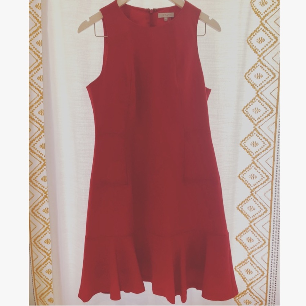 1. State Red Dress